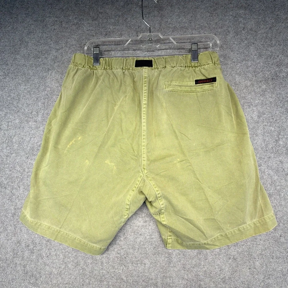 Vintage Gramicci Belted Shorts Green Cotton Mens Medium 90s